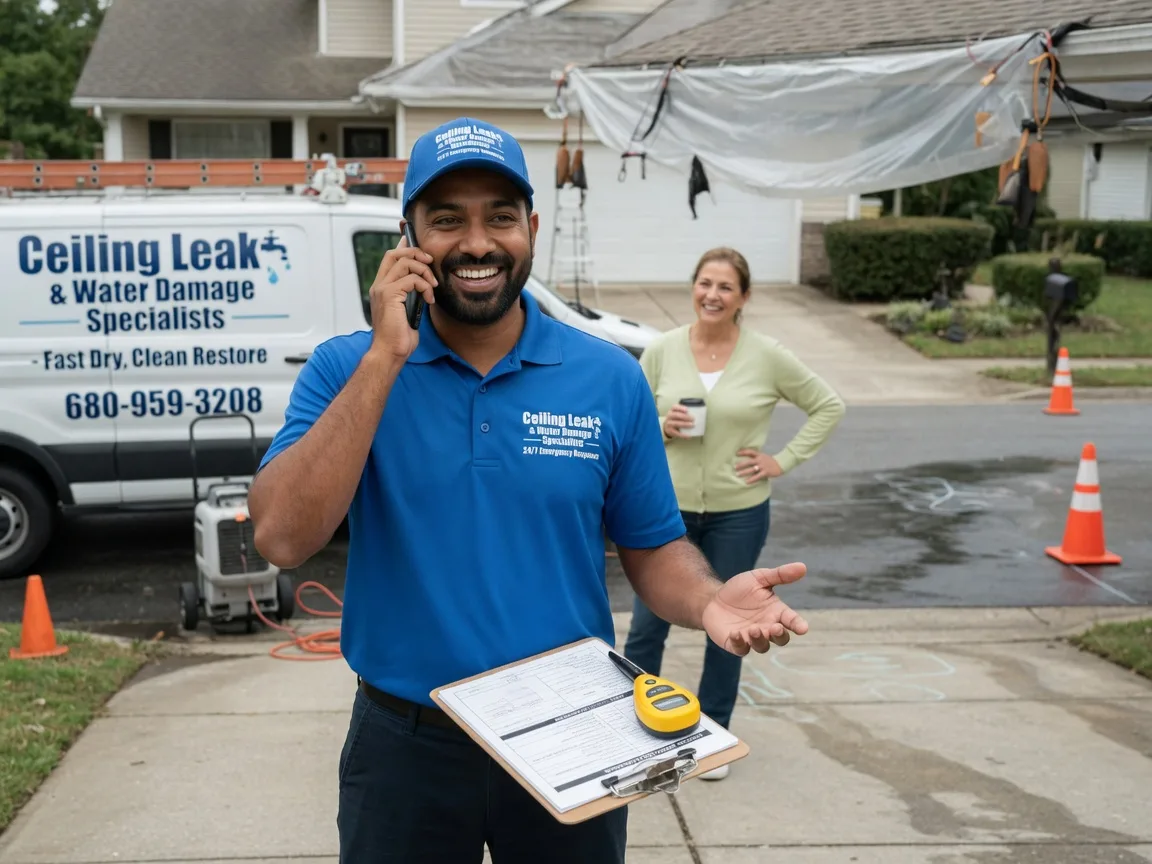 Ceiling Leak Cleanup Bloomfield, MO FAQs